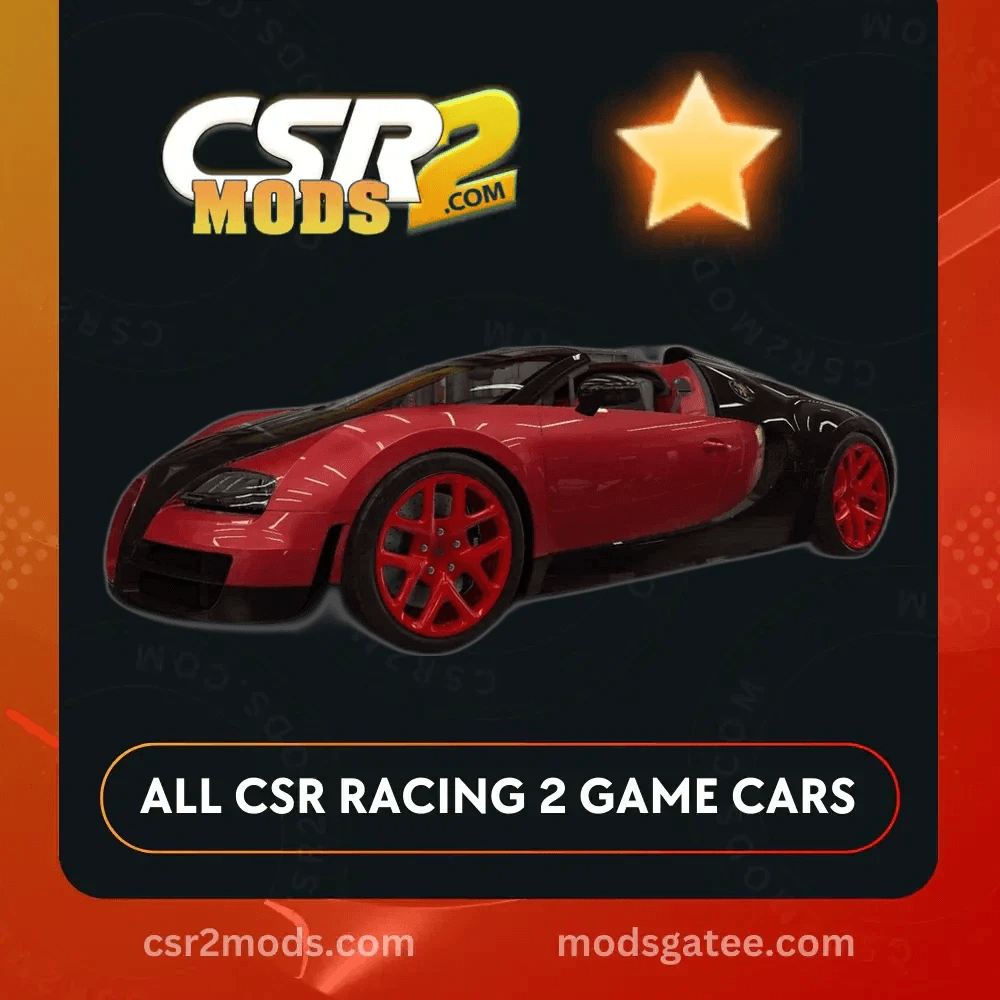 CSR2 Bugatti Veyron Grand Sport Vitesse Gold Stars Car | CSR2 MODS