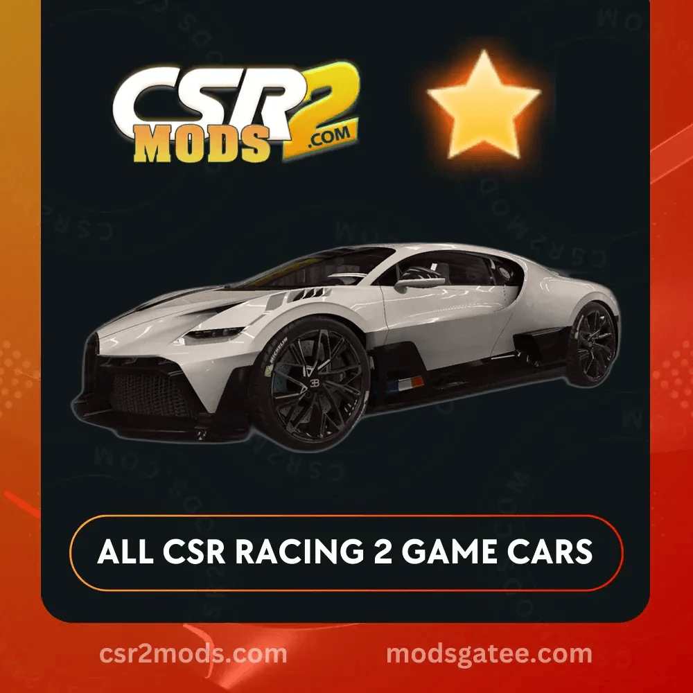 CSR2 Bugatti Divo Gold Stars Car | CSR2 MODS