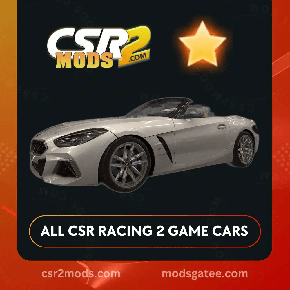 CSR2 BMW Z4 M40I Gold Stars Car | CSR2 MODS