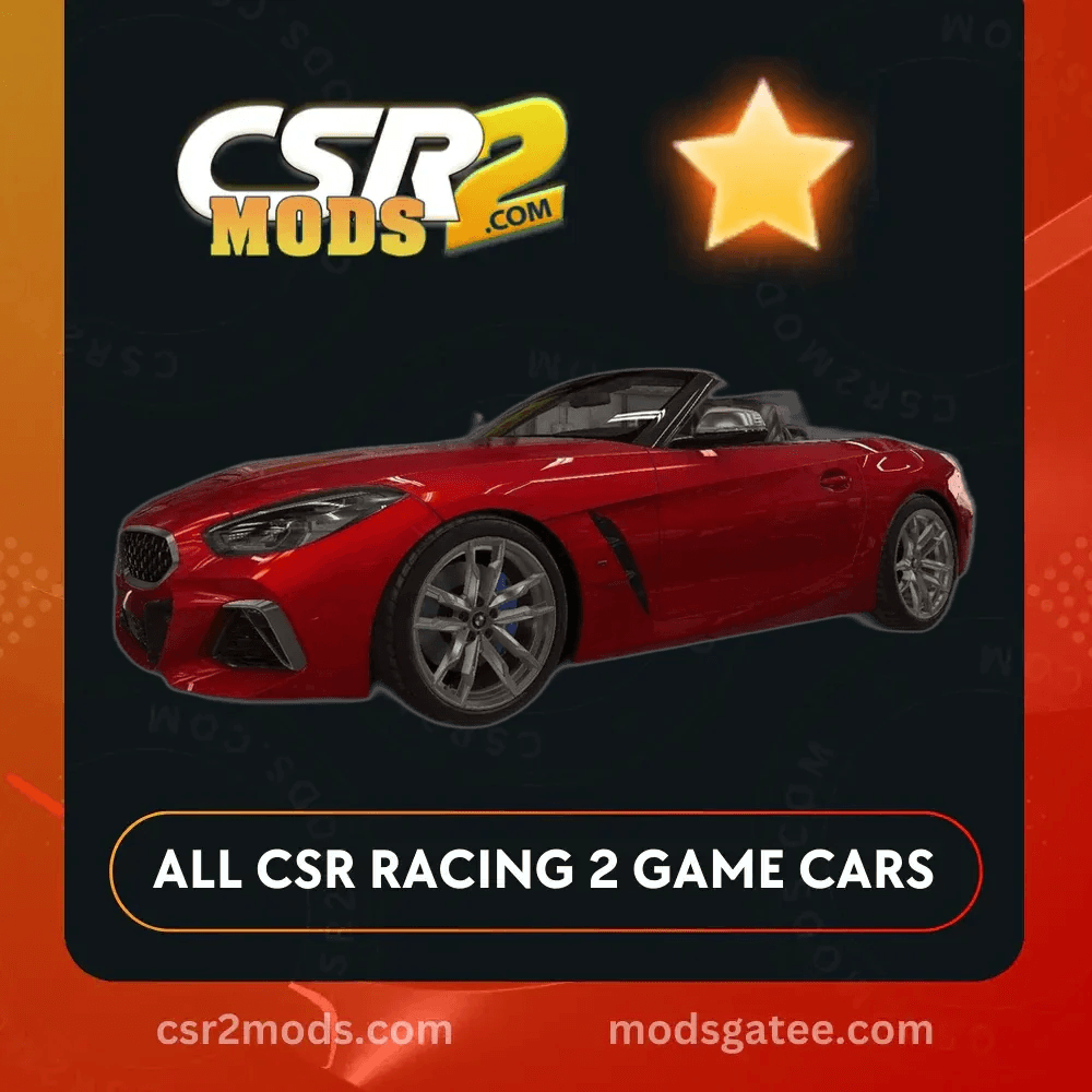 CSR2 BMW Z4 M40I Gold Stars Car | CSR2 MODS
