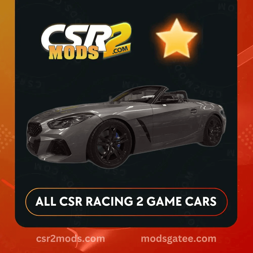 CSR2 BMW Z4 M40I Gold Stars Car | CSR2 MODS