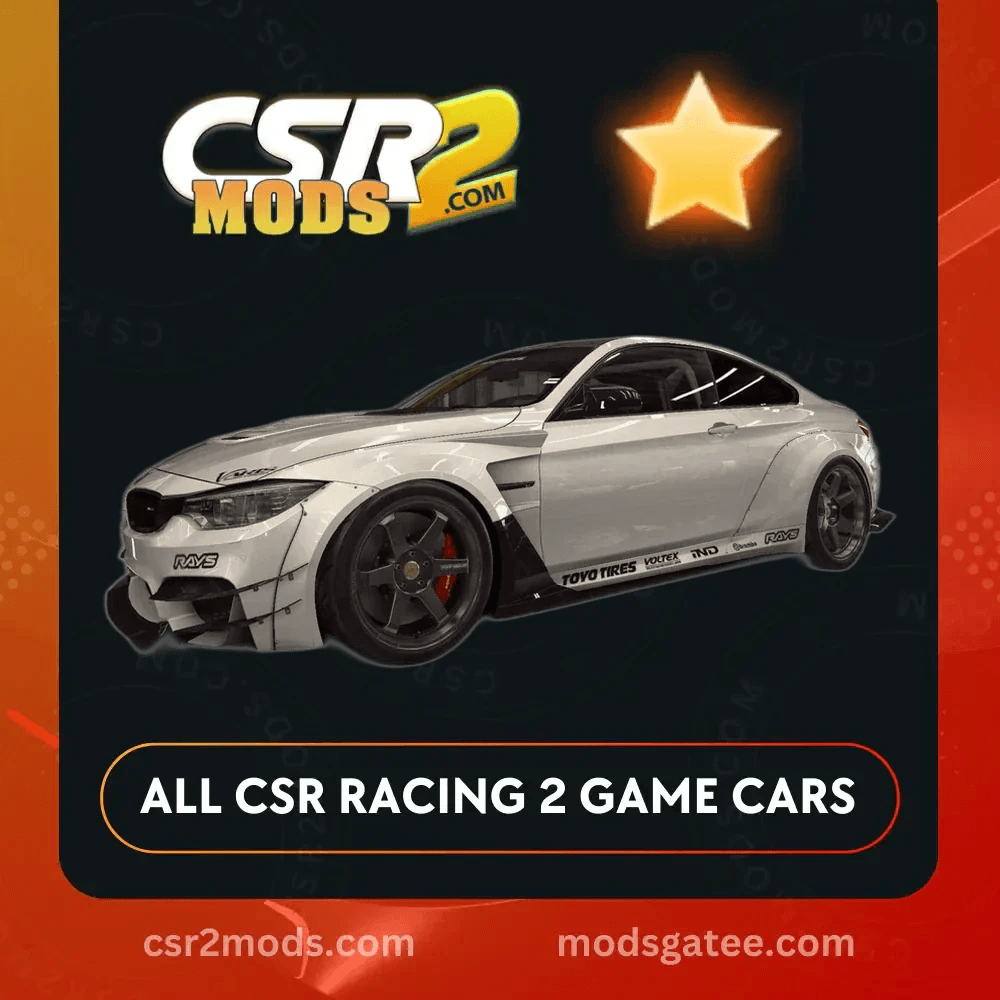 CSR2 BMW Varis M4 Gts Gold Stars Car | CSR2 MODS