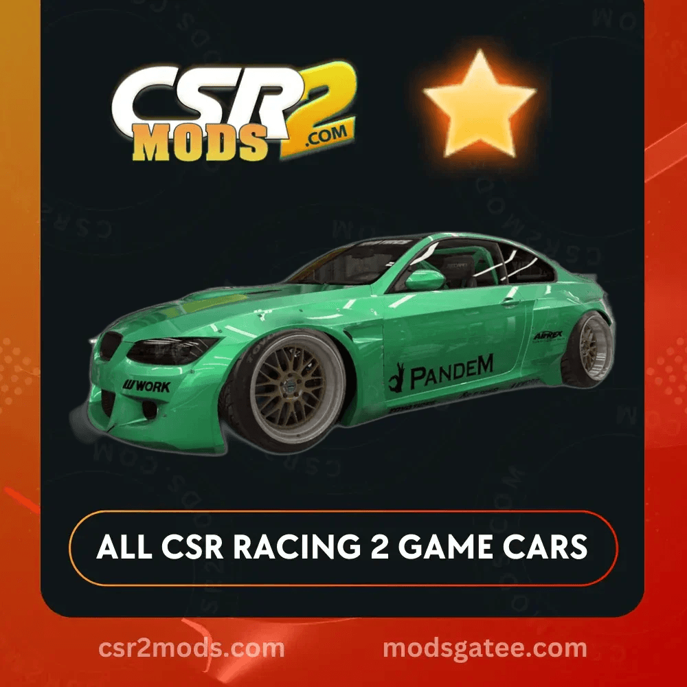 CSR2 BMW Rb M3 E92 Gts Gold Stars Car | CSR2 MODS