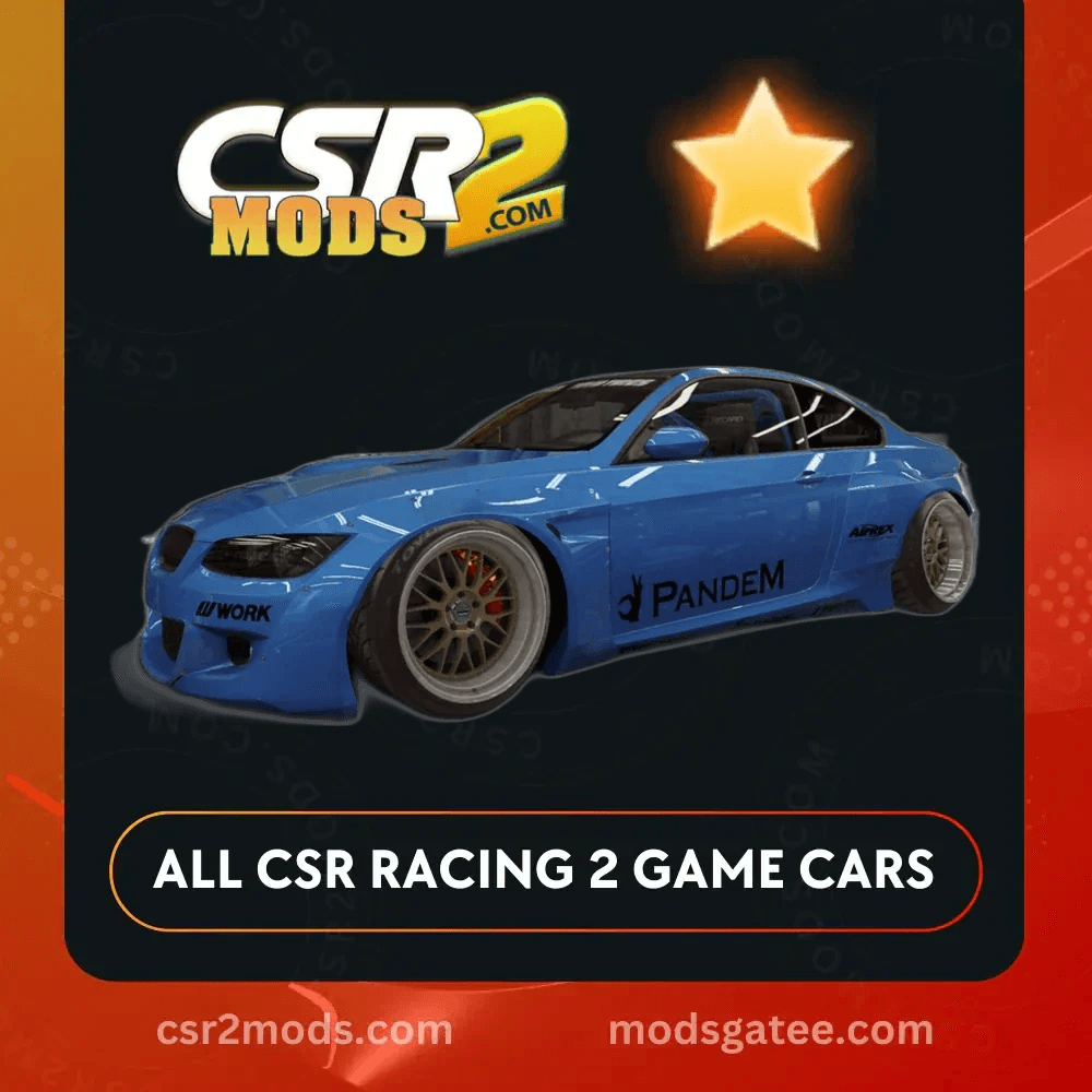 CSR2 BMW Rb M3 E92 Gts Gold Stars Car | CSR2 MODS