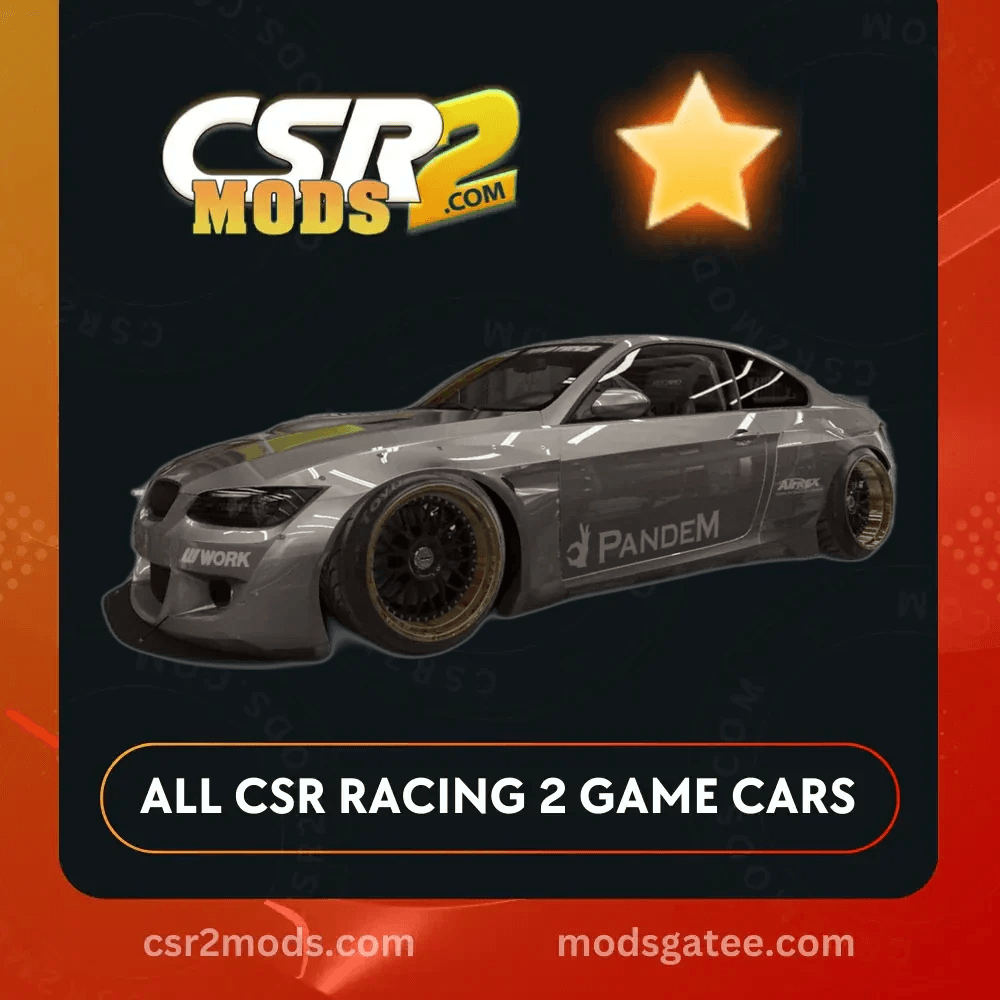 CSR2 BMW Rb M3 E92 Gts Gold Stars Car | CSR2 MODS