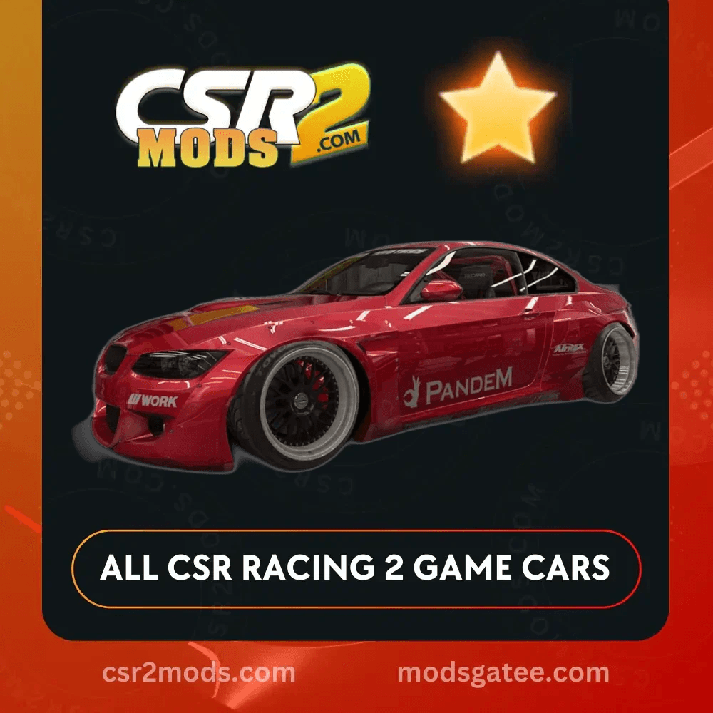 CSR2 BMW Rb M3 E92 Gts Gold Stars Car | CSR2 MODS