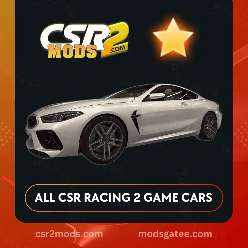 CSR2 BMW M8 Coupe Gold Stars Car | CSR2 MODS