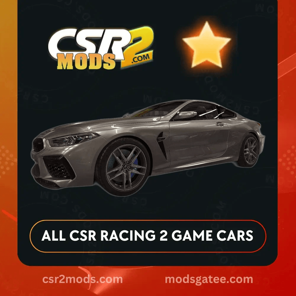 CSR2 BMW M8 Coupe Gold Stars Car | CSR2 MODS