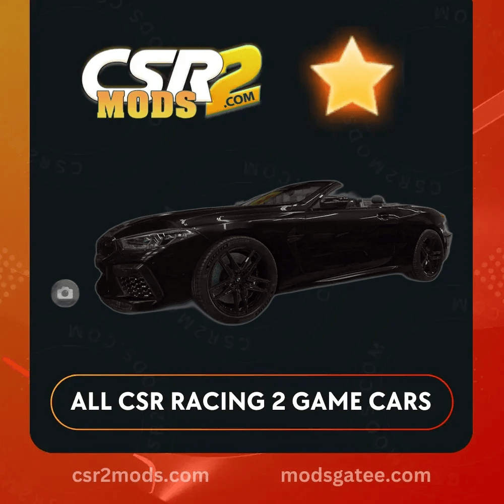CSR2 BMW M8 Competition Convertible Gold Stars CSR2 Car — image 2