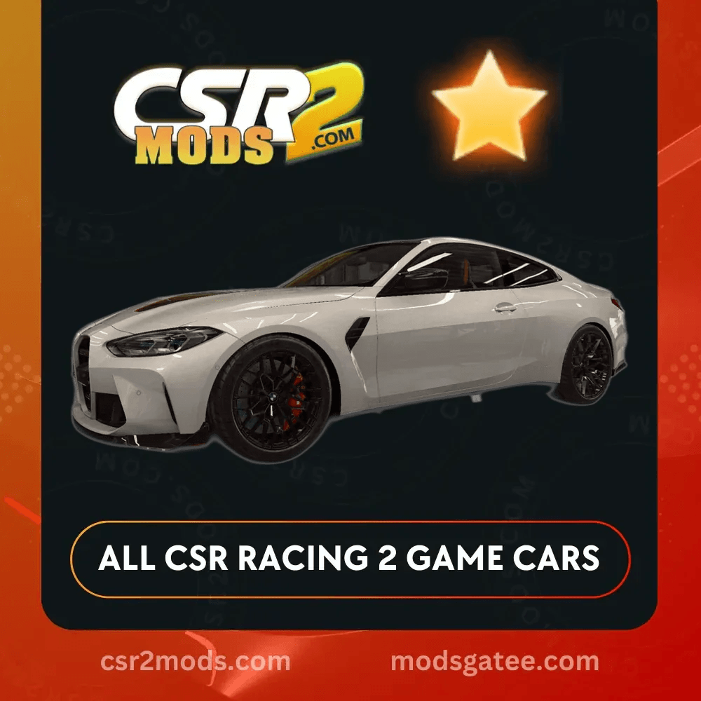 CSR2 BMW M4 G82 Csl Gold Stars Car | CSR2 MODS