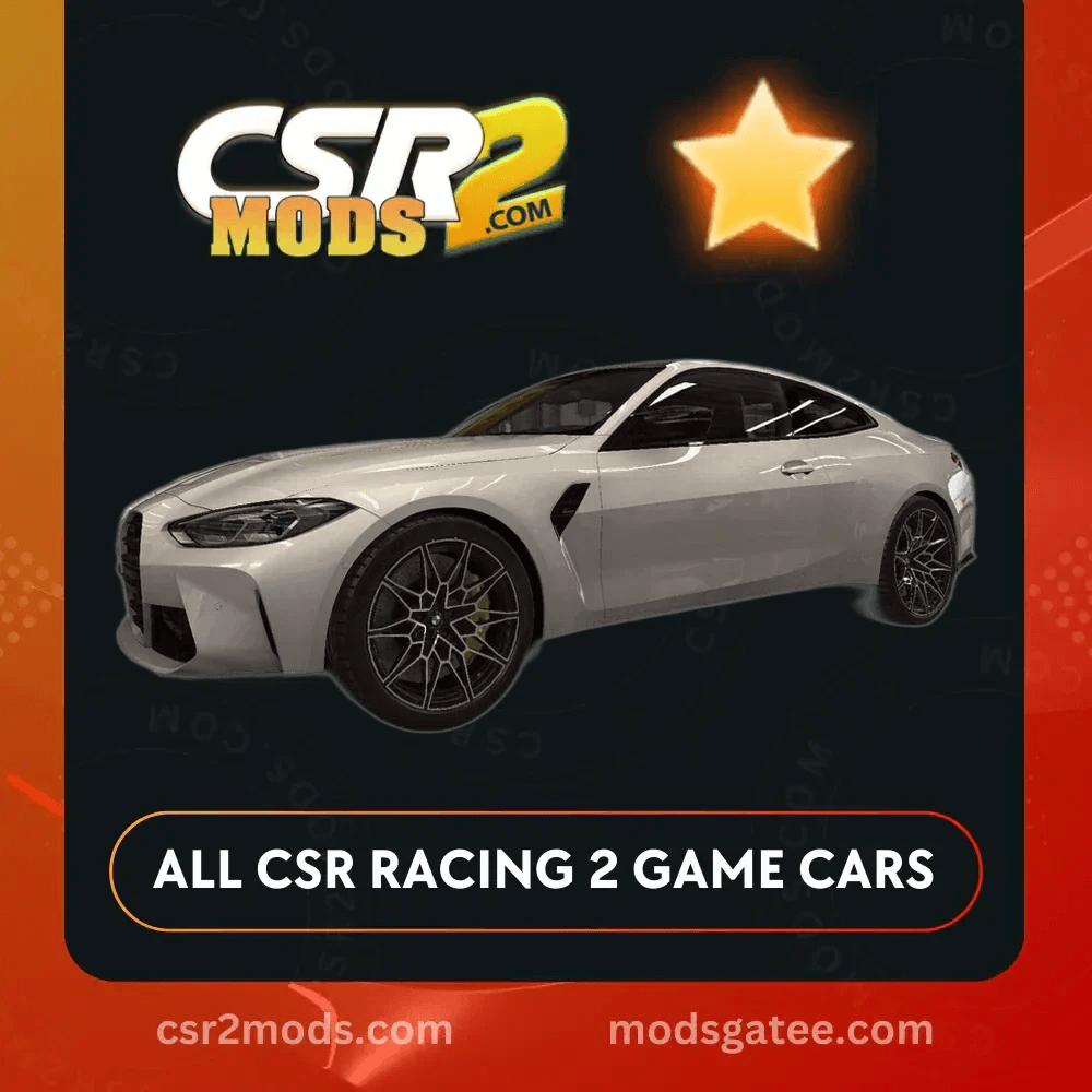 CSR2 BMW M4 Competition G82 2021 Gold Stars Car | CSR2 MODS