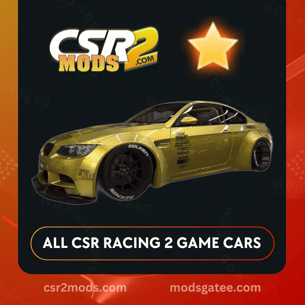 CSR2 BMW LB M3 Gts Gold Stars Car | CSR2 MODS
