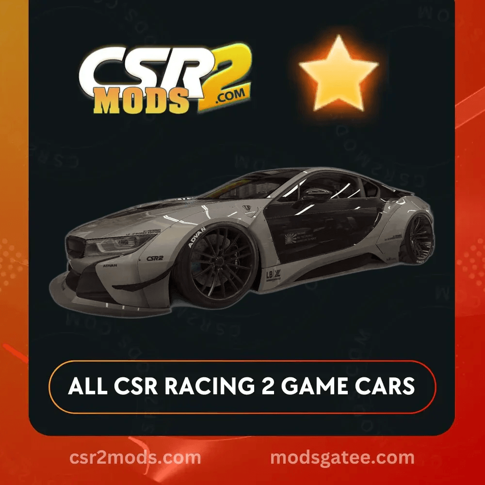 CSR2 BMW LB I8 Gold Stars Car | CSR2 MODS