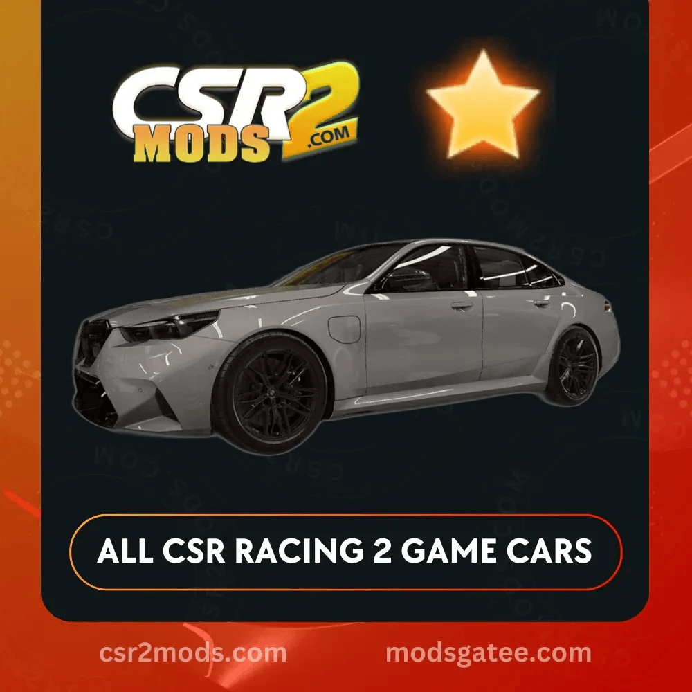 CSR2 BMW 2024 M5 Sedan Gold Stars Car | CSR2 MODS