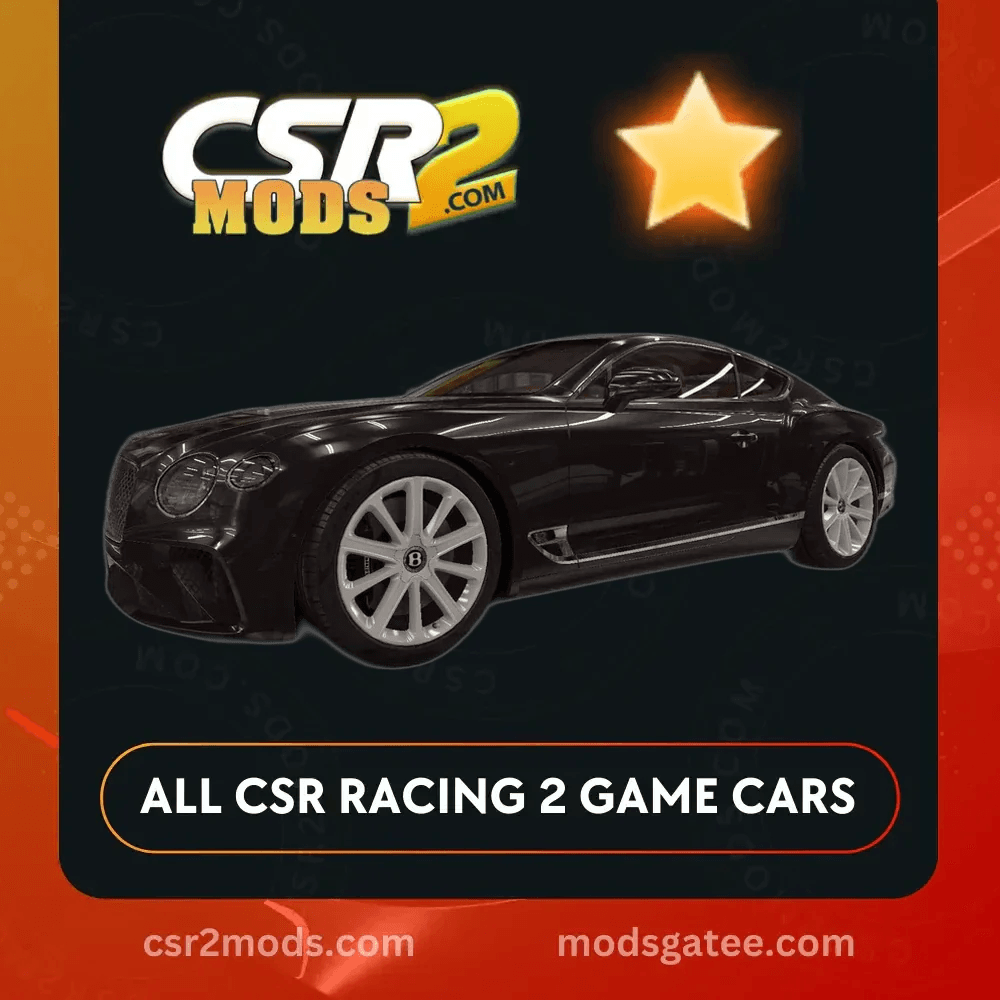 CSR2 Bentley Continental GT Gold Stars CSR2 Car