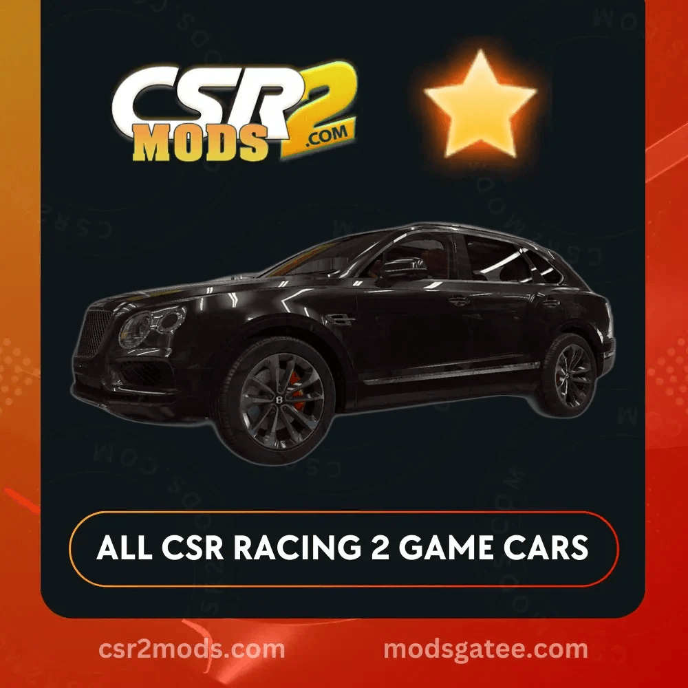 CSR2 Bentley Bentayga Gold Stars CSR2 Car