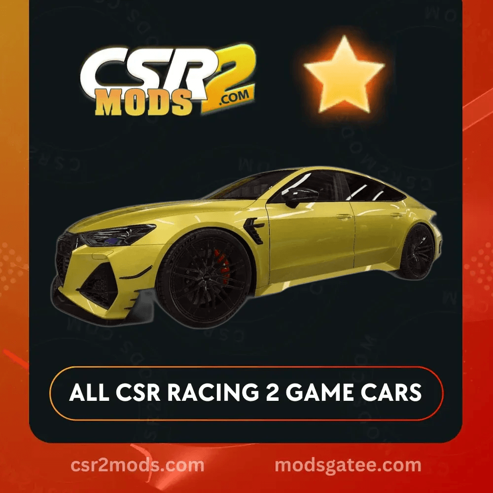 CSR2 Audi ABT RS7 R Gold Stars Car | CSR2 MODS