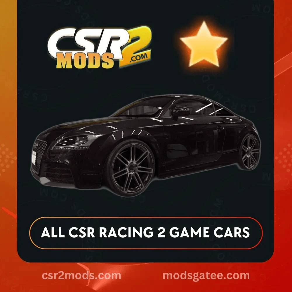 CSR2 Audi TT RS Gold Stars CSR2 Car
