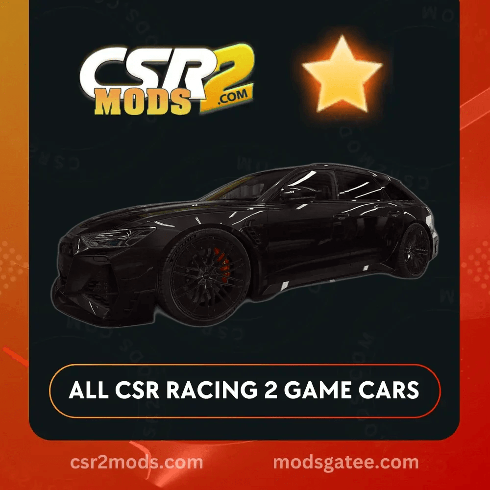 CSR2 Audi ABT RS6 R Gold Stars CSR2 Car