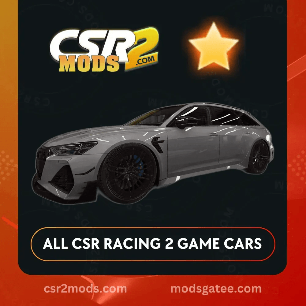 CSR2 Audi Abt Rs6 R Gold Stars Car | CSR2 MODS