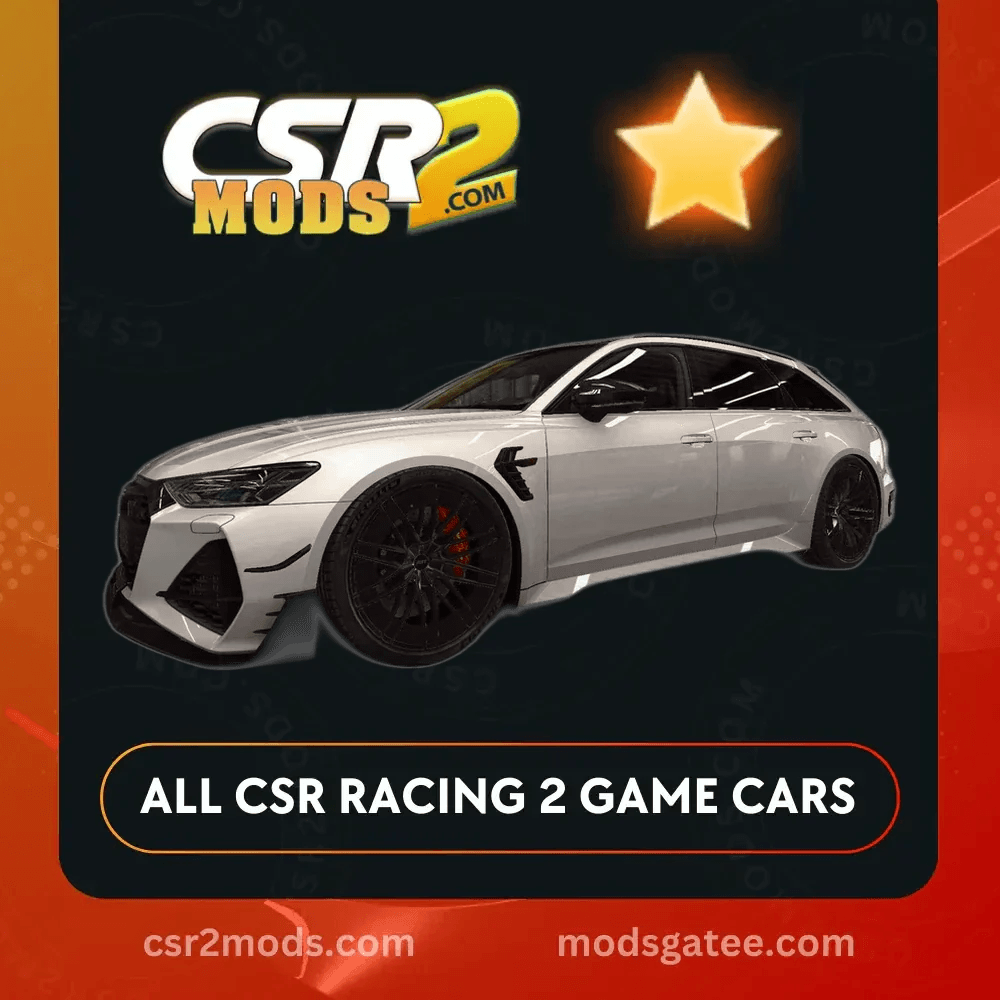 CSR2 Audi Abt Rs6 R Gold Stars Car | CSR2 MODS
