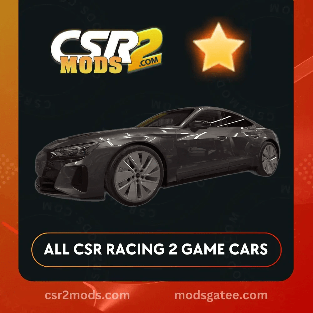 CSR2 Audi, Rs E Tron Gt Gold Stars Car | CSR2 MODS