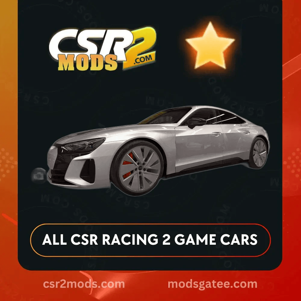 CSR2 Audi, Rs E Tron Gt Gold Stars Car | CSR2 MODS