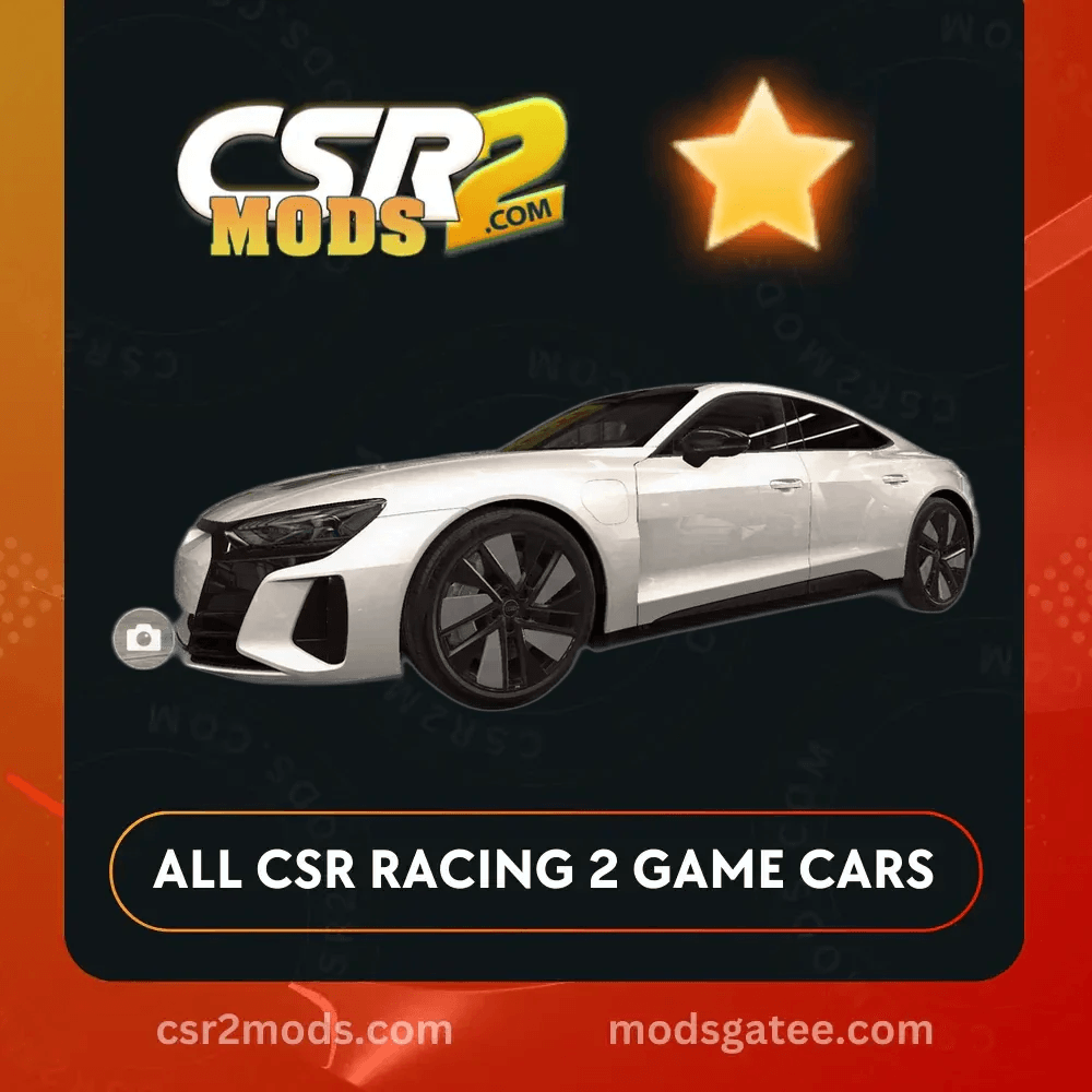 CSR2 Audi, Rs E Tron Gt Gold Stars Car | CSR2 MODS