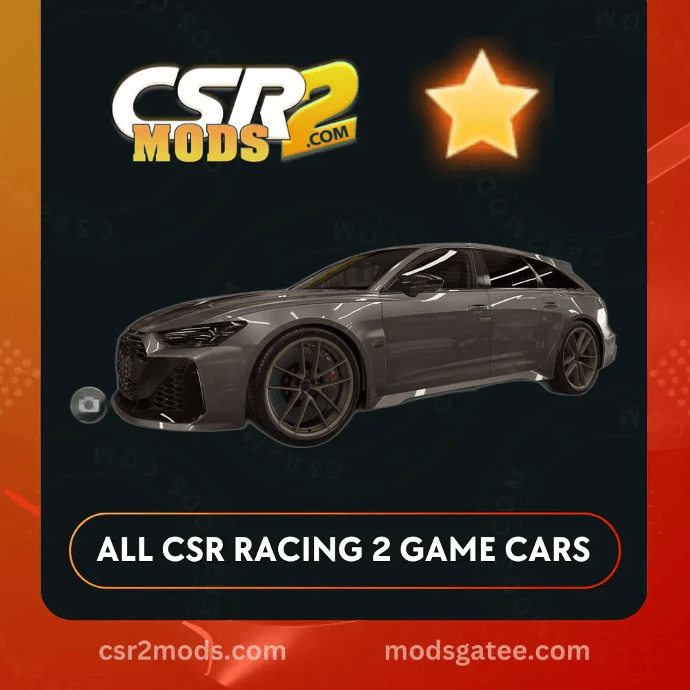 CSR2 Audi, Rs 6 Avant Gt Gold Stars Car | CSR2 MODS