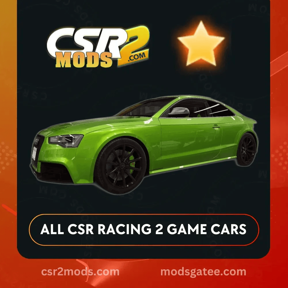CSR2 Audi, Rs 5 Coupe Gold Stars Car | CSR2 MODS