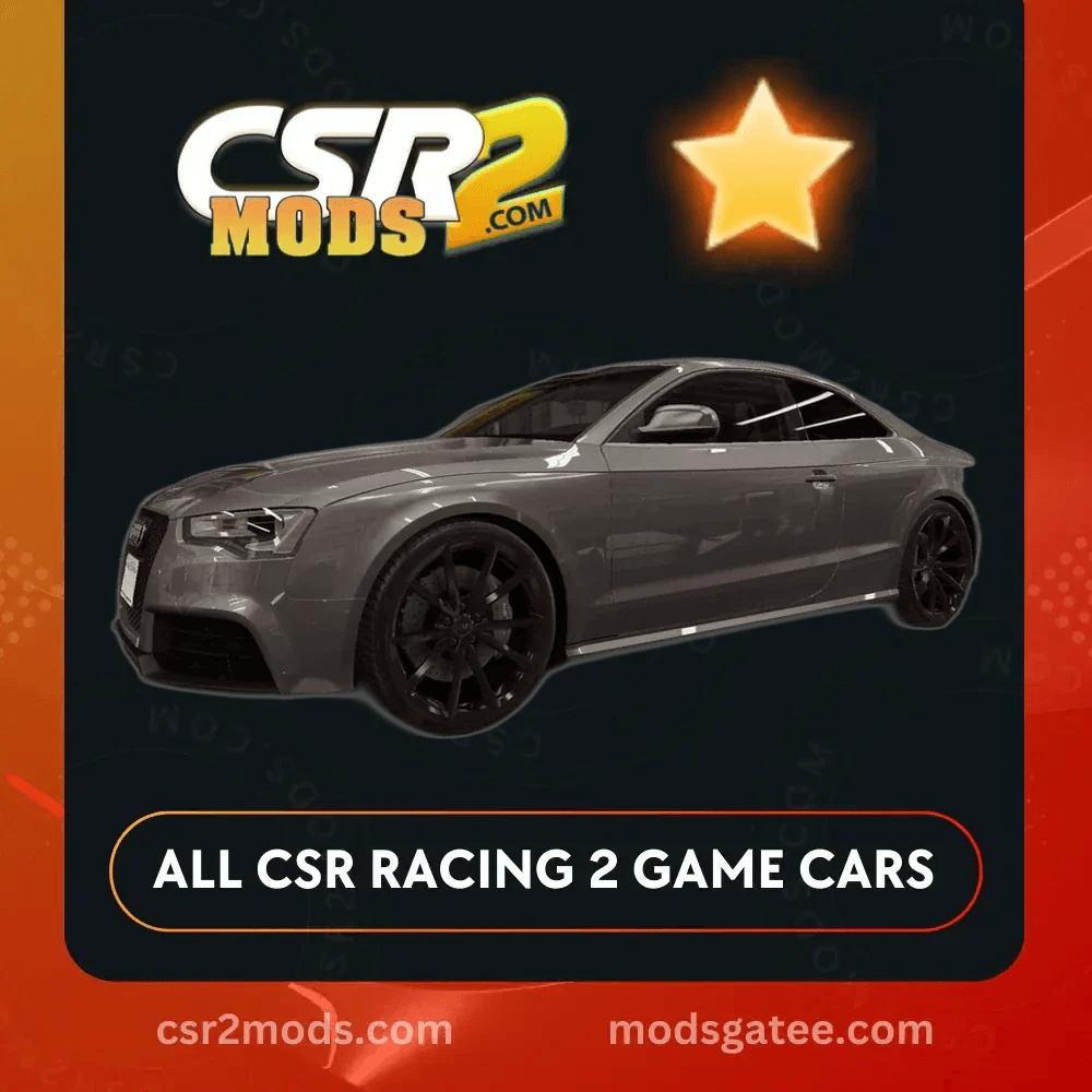 CSR2 Audi, Rs 5 Coupe Gold Stars Car | CSR2 MODS