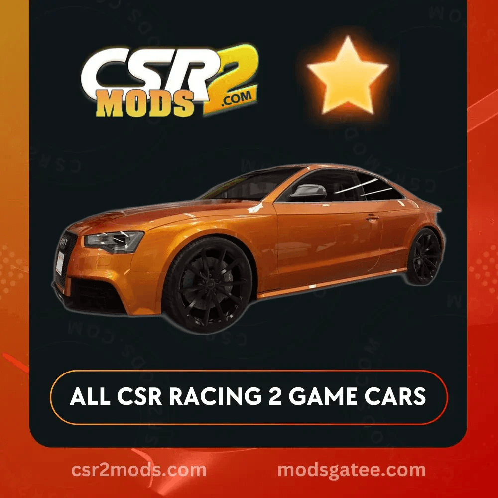 CSR2 Audi, Rs 5 Coupe Gold Stars Car | CSR2 MODS