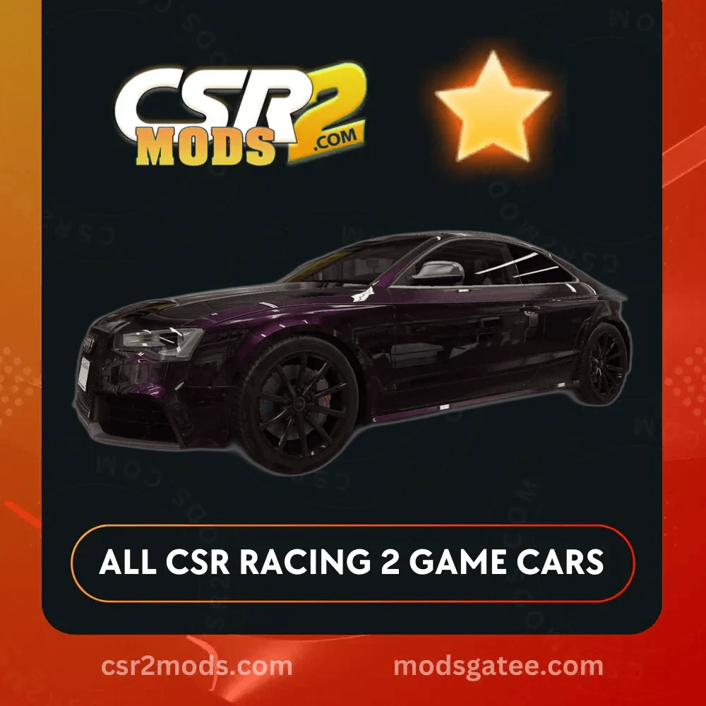 CSR2 Audi, Rs 5 Coupe Gold Stars Car | CSR2 MODS
