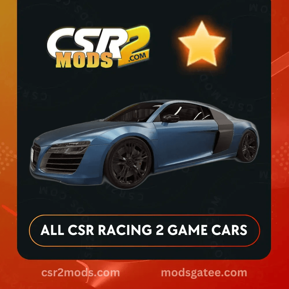 CSR2 Audi R8 V10 Plus Coupe 2014 Gold Stars CSR2 Car