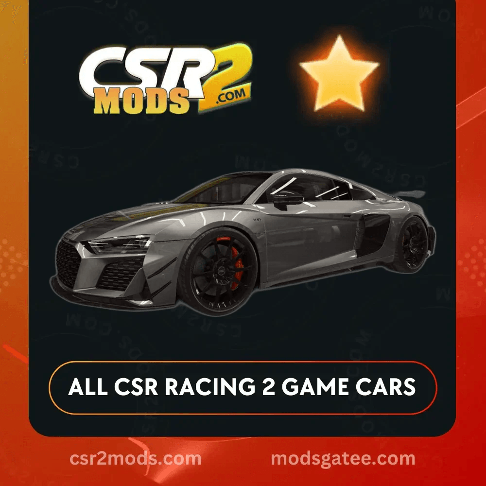 CSR2 Audi R8 Coupe V10 GT RWD Gold Stars CSR2 Car