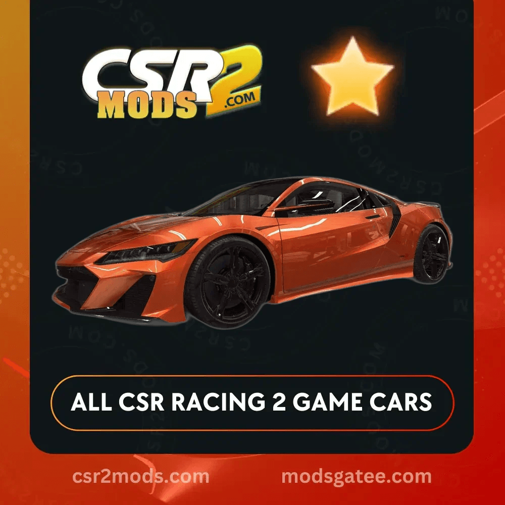 CSR2 Acura Nsx Type S 2022 Gold Stars Car | CSR2 MODS