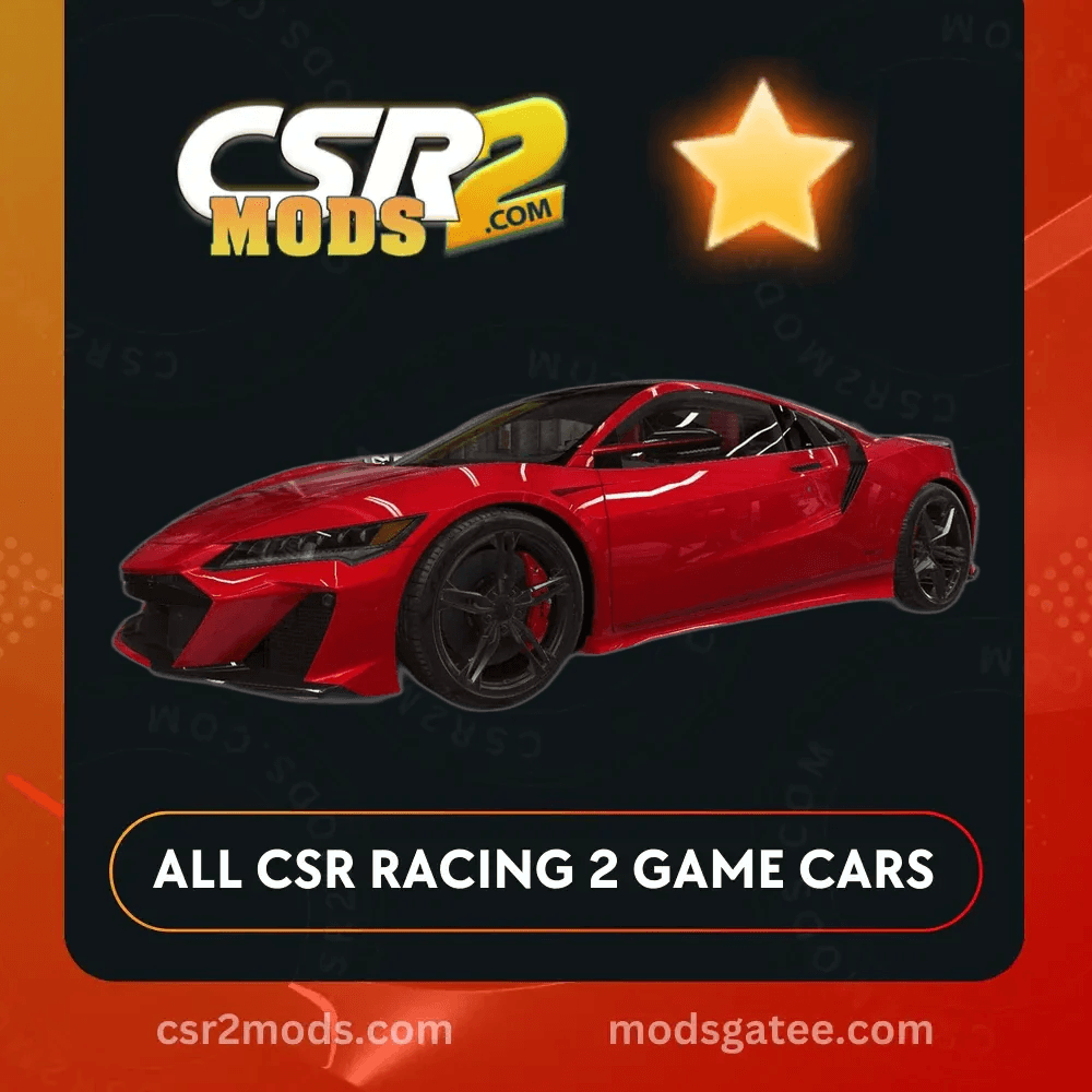 CSR2 Acura Nsx Type S 2022 Gold Stars Car | CSR2 MODS