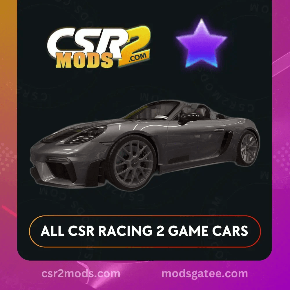 CSR2 Porsche 718 Spyder RS