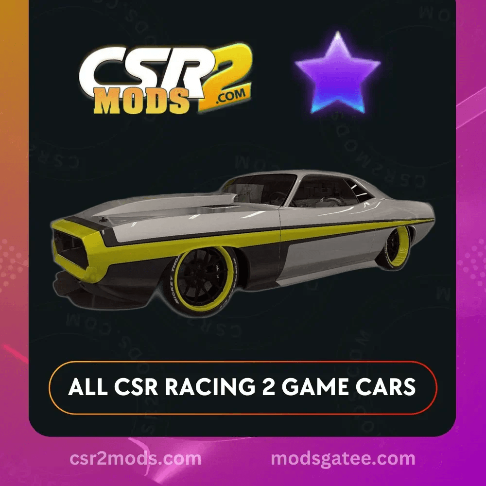 CSR2 Plymouth Cuda Torc Weaver Customs