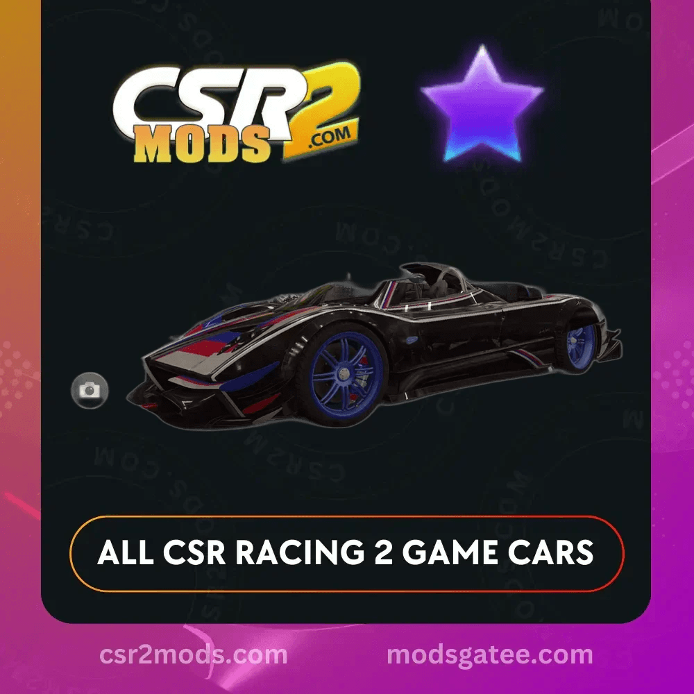 CSR2 Pagani Zonda R Barchetta