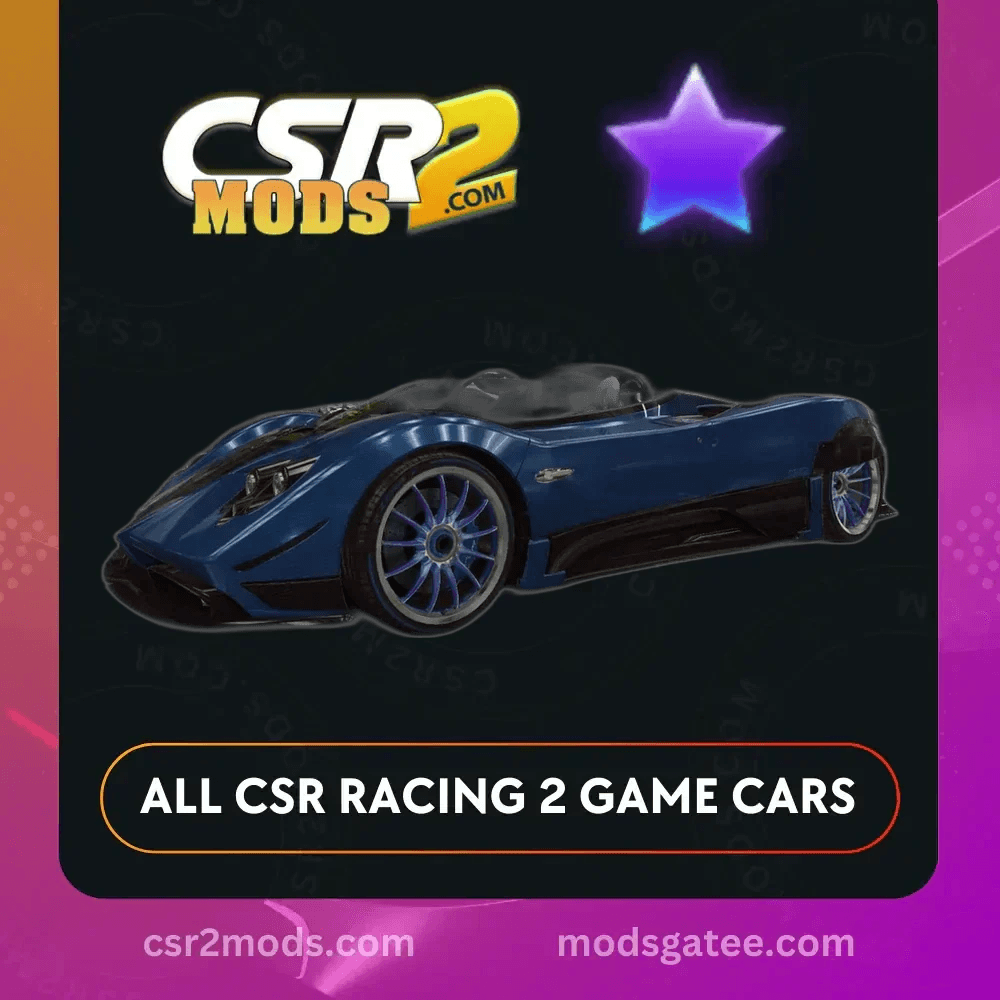 CSR2 Pagani Zonda HP Barchetta