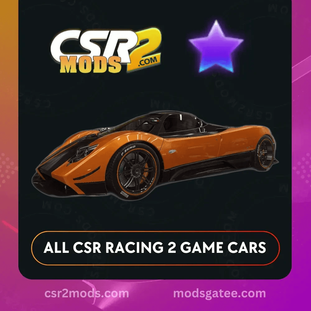 CSR2 Pagani Zonda Cinque Coupe