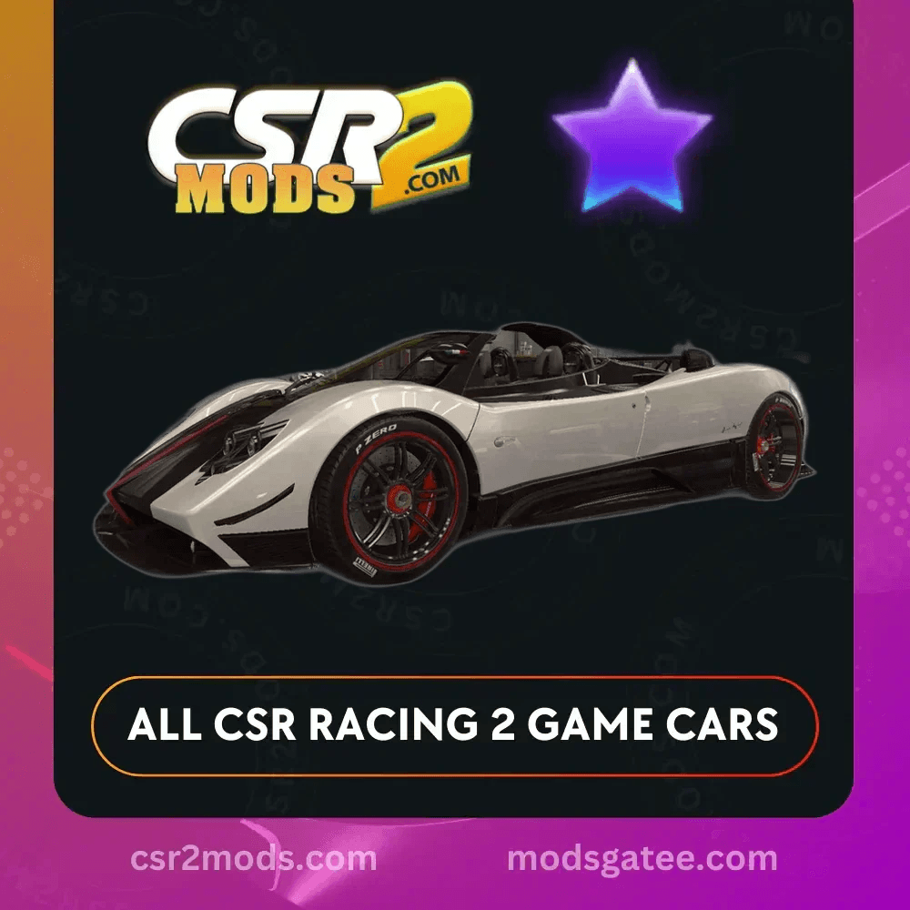 CSR2 Pagani Zonda Cinque Roadster