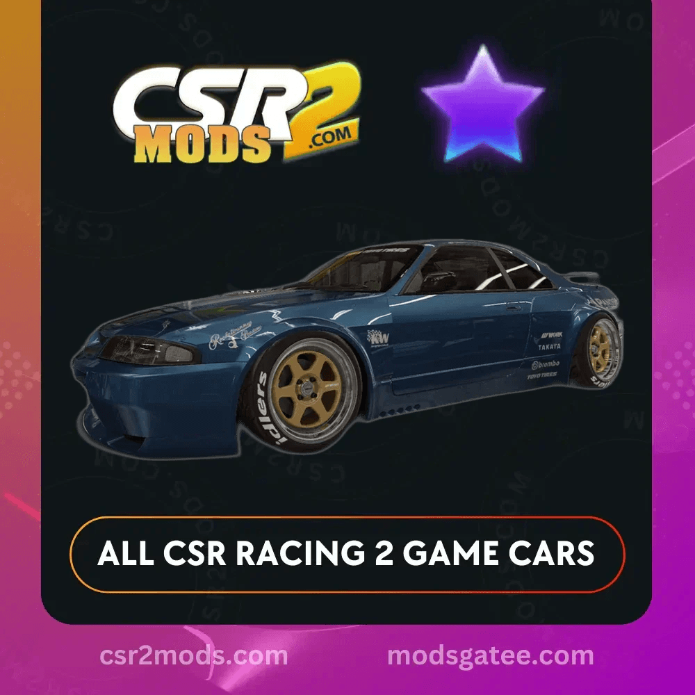 CSR2 Nissan Skyline Bcnr33 GT R