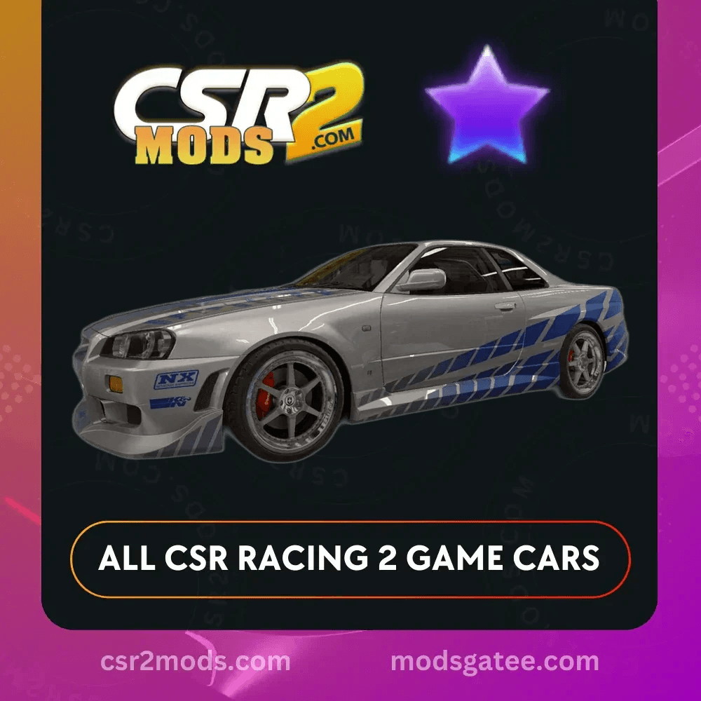 CSR2 Nissan C West Nissan Skyline GT R Bnr34