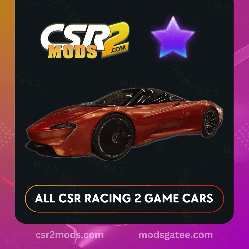 CSR2 Mclaren Speedtail Orange