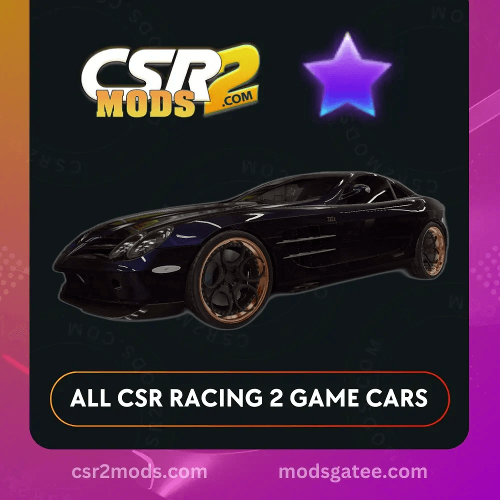 CSR2 Mclaren SLR 722 Edition