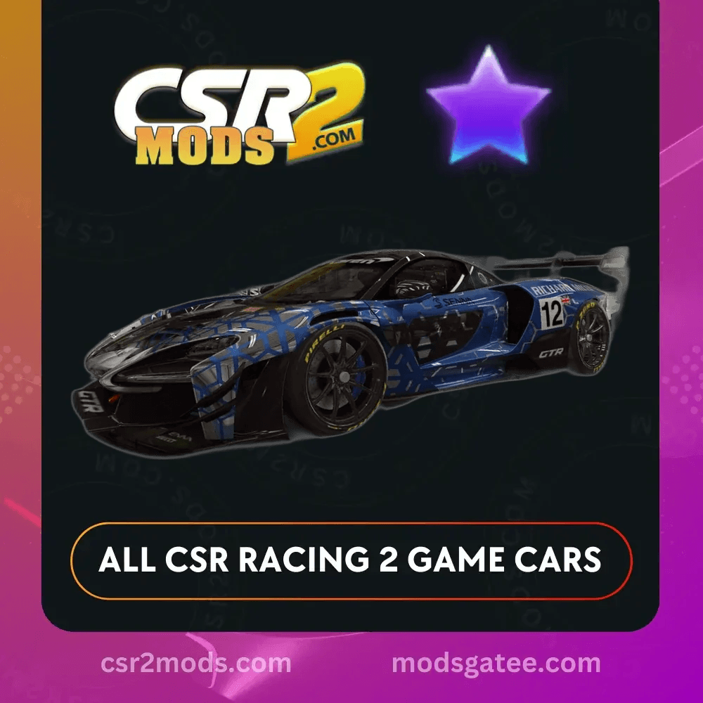 CSR2 Mclaren Senna GTR