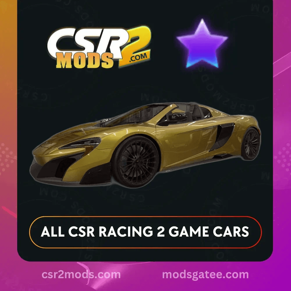 CSR2 Mclaren 675LT Spider