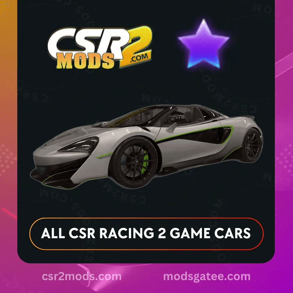 CSR2 Mclaren 600LT Spider BY MSO